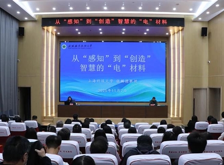 上?？萍即髮W(xué)張麟德教授應(yīng)邀來校作專題學(xué)術(shù)報告